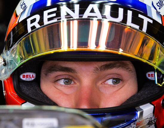 Car racing. Formula 1 Grand Prix of Russia. Free races. First session