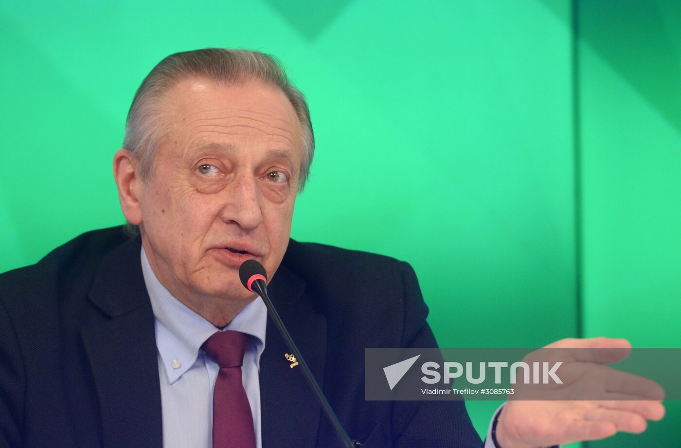 News conference of Russian Figure Skating Federation