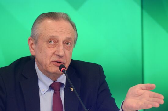 News conference of Russian Figure Skating Federation