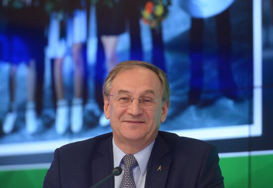 News conference of Russian Figure Skating Federation