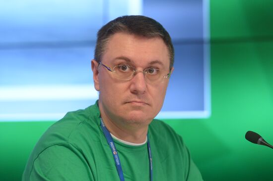 News conference of the Russian Figure Skating Federation
