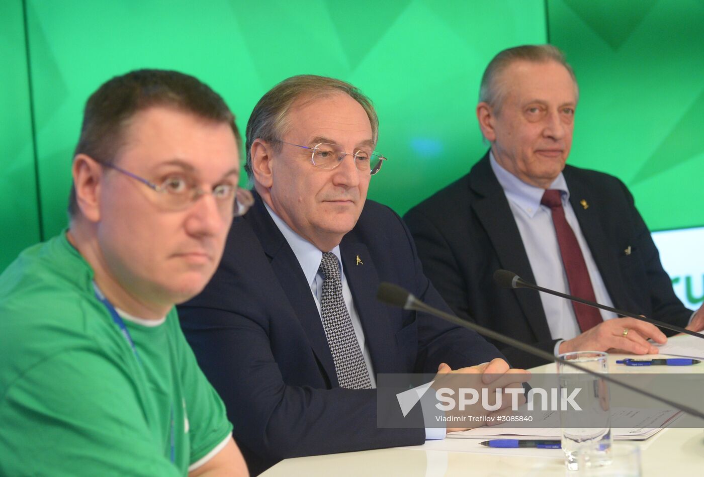 News conference of the Russian Figure Skating Federation