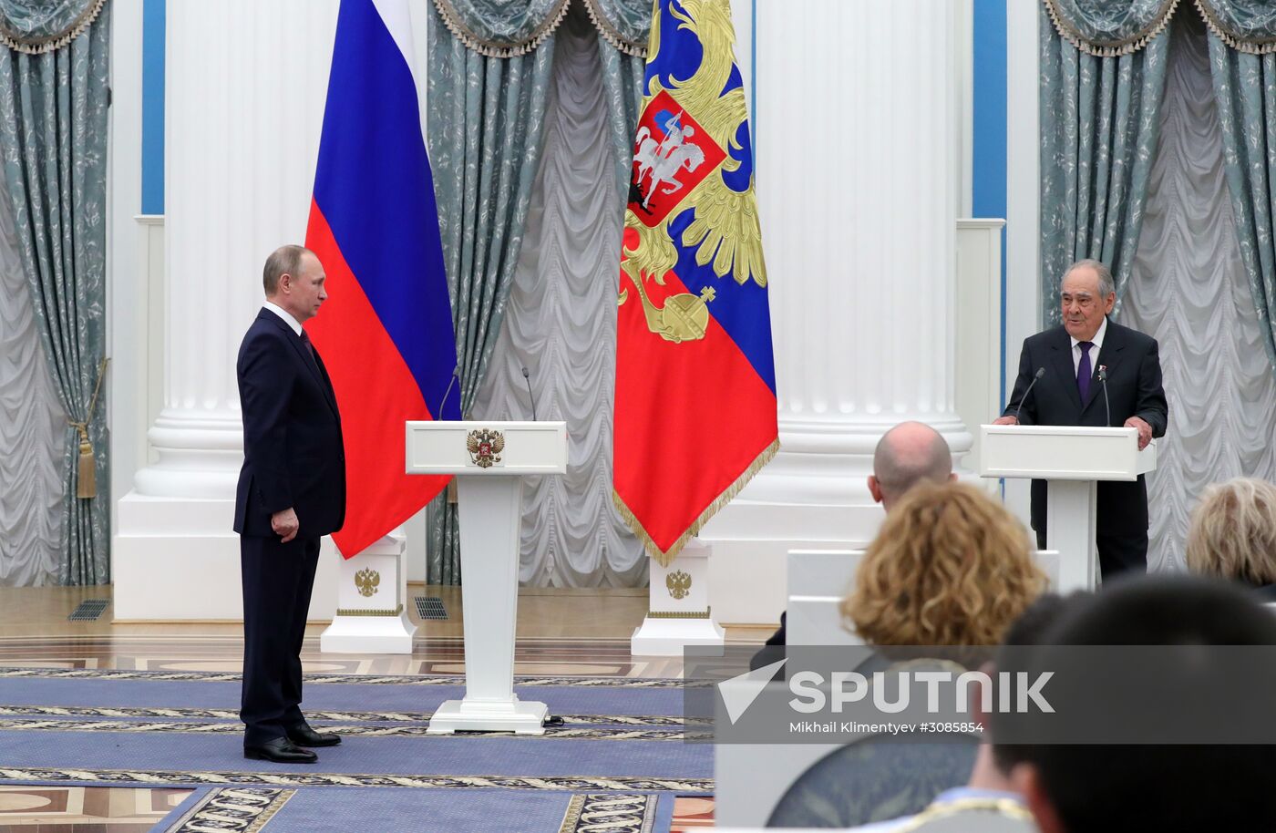President Putin presents Hero of Labor medals