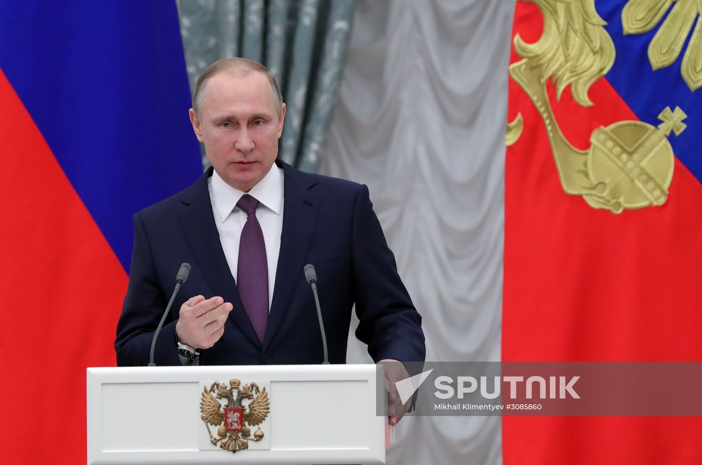 President Putin presents Hero of Labor medals