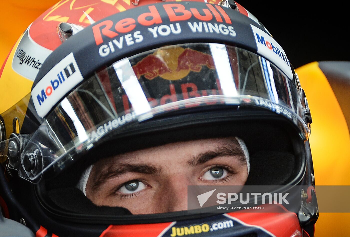 Car racing. Formula 1 Grand Prix of Russia. Free races. First session
