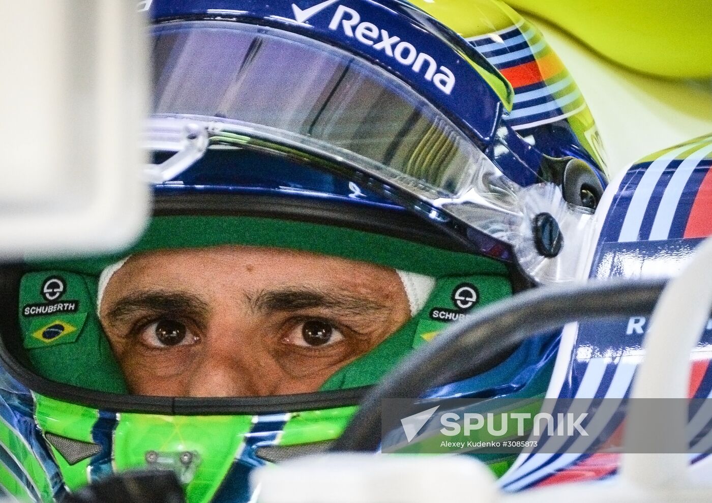 Car racing. Formula 1 Grand Prix of Russia. Free races. First session