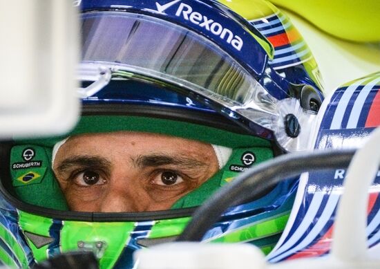 Car racing. Formula 1 Grand Prix of Russia. Free races. First session