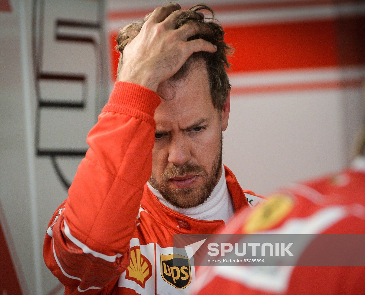 Car racing. Formula 1 Grand Prix of Russia. Free races. First session