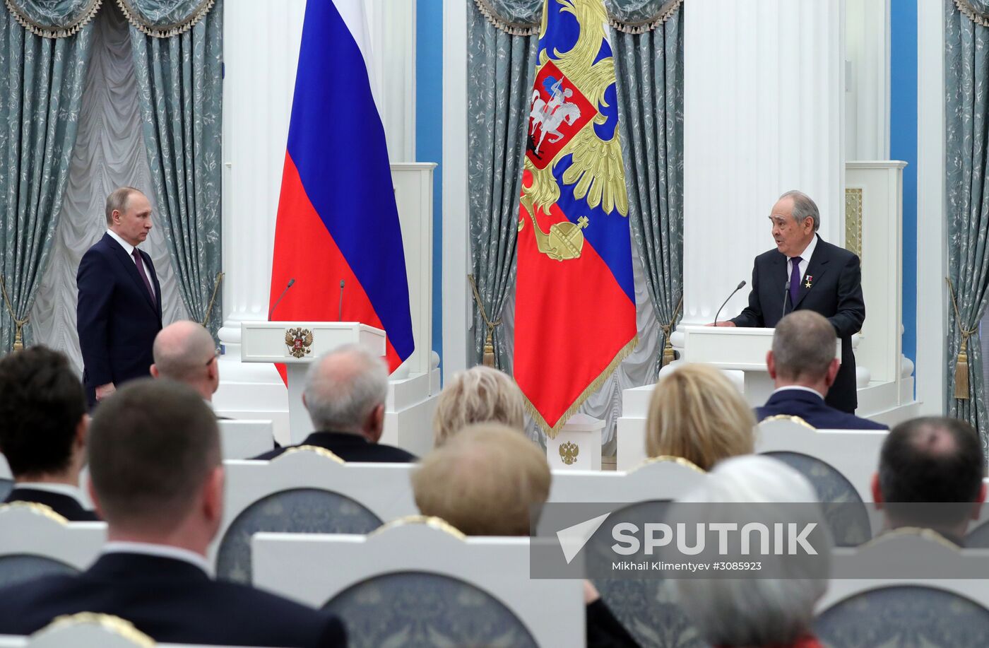 President Putin presents Hero of Labor medals