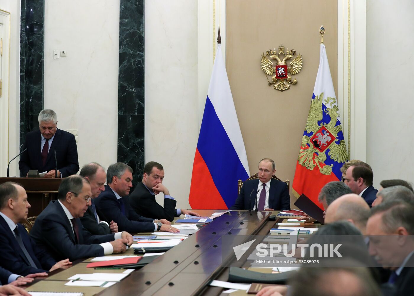President Putin chairs Security Council meeting