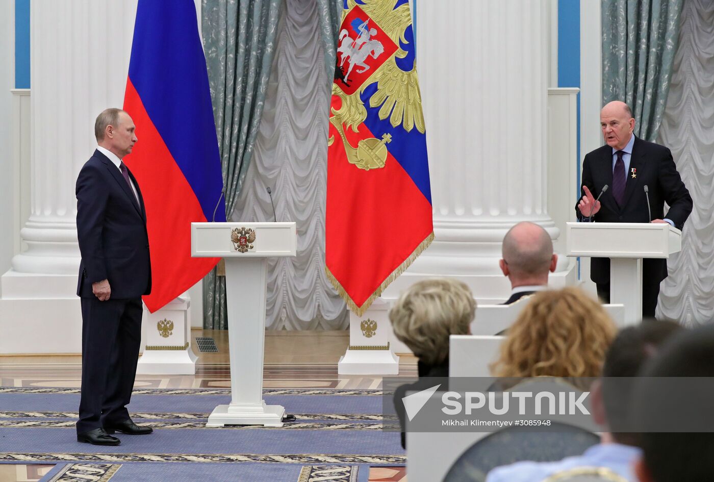 President Putin presents Hero of Labor medals