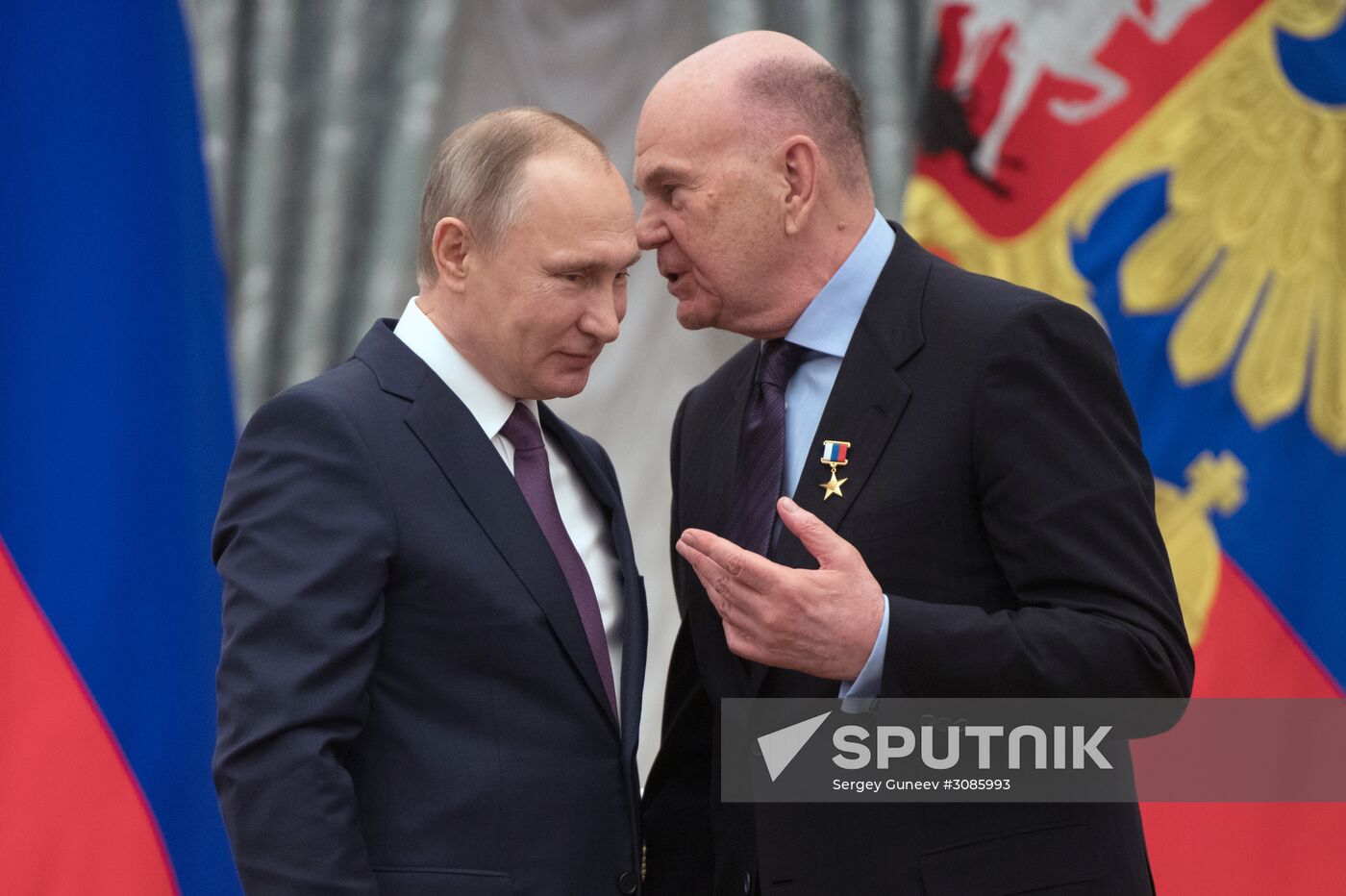 President Putin presents Hero of Labor medals
