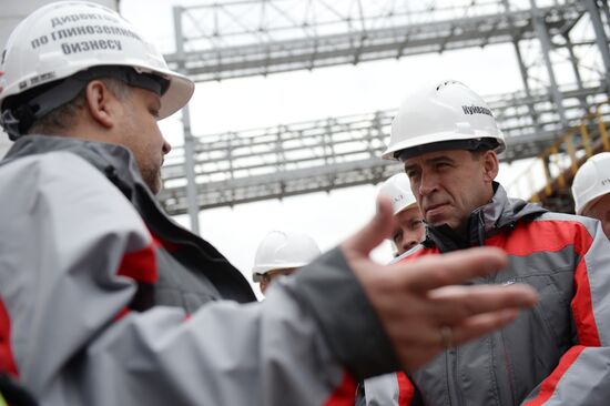 Urals Aluminum Smelter in Sverdlovsk region