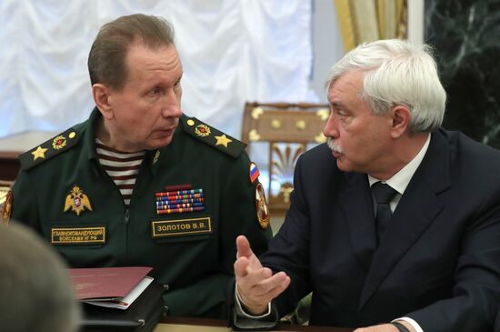 President Putin chairs Security Council meeting