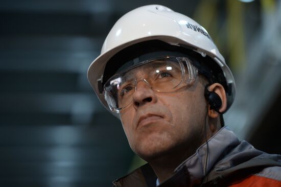 Urals Aluminum Smelter in Sverdlovsk region