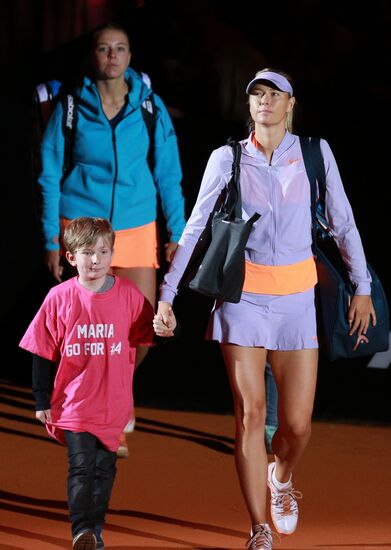 WTA Porsche Tennis Grand Prix 2017. Day Five