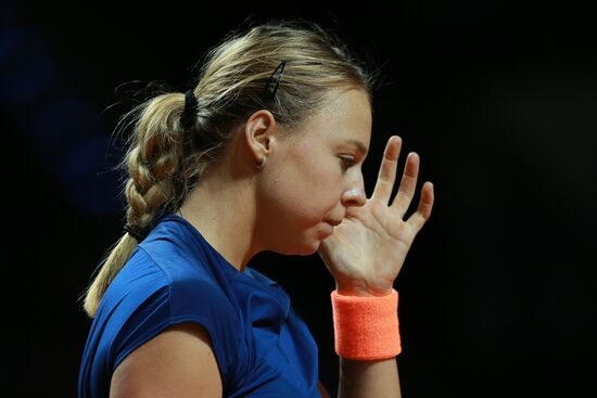 WTA Porsche Tennis Grand Prix 2017. Day Five