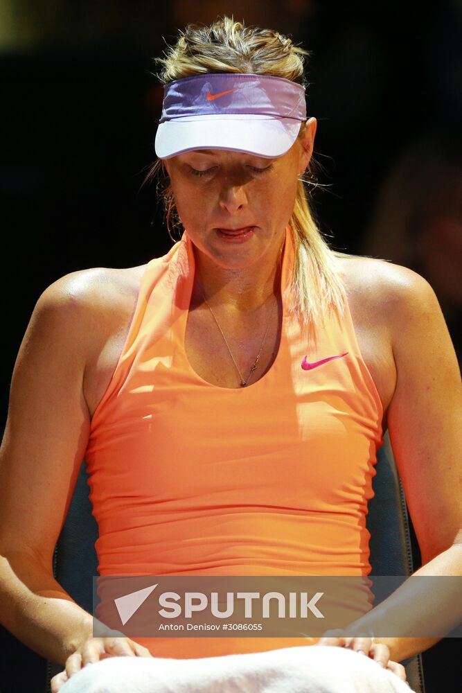 WTA Porsche Tennis Grand Prix 2017. Day Five