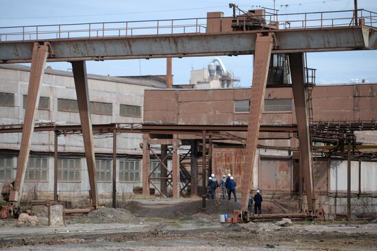 Urals Aluminum Smelter in Sverdlovsk region