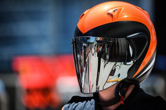 Car racing. Formula 1 Grand Prix of Russia. Free races. First session
