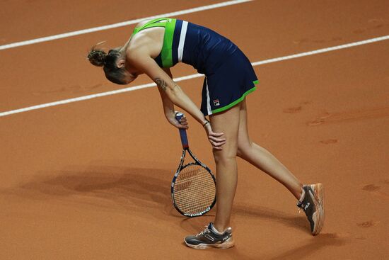 WTA Porsche Tennis Grand Prix 2017. Day Five