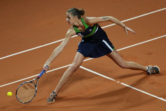 WTA Porsche Tennis Grand Prix 2017. Day Five