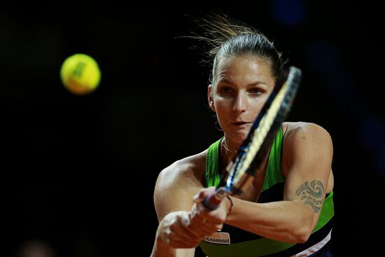 WTA Porsche Tennis Grand Prix 2017. Day Five