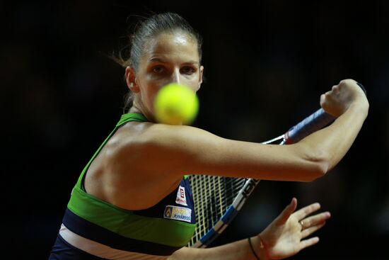 WTA Porsche Tennis Grand Prix 2017. Day Five