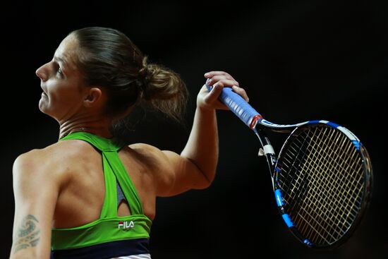 WTA Porsche Tennis Grand Prix 2017. Day Five