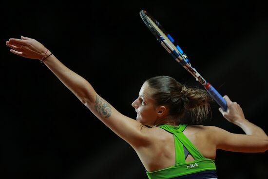 WTA Porsche Tennis Grand Prix 2017. Day Five