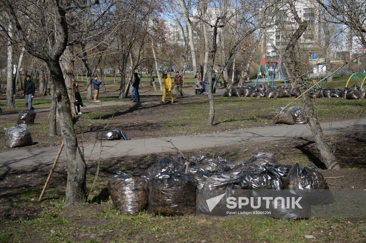 Russian nationwide volunteer clean-up day