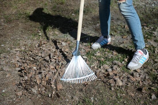 Russian nationwide volunteer clean-up day