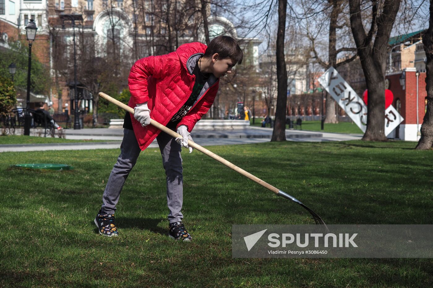 Russian nationwide volunteer clean-up day