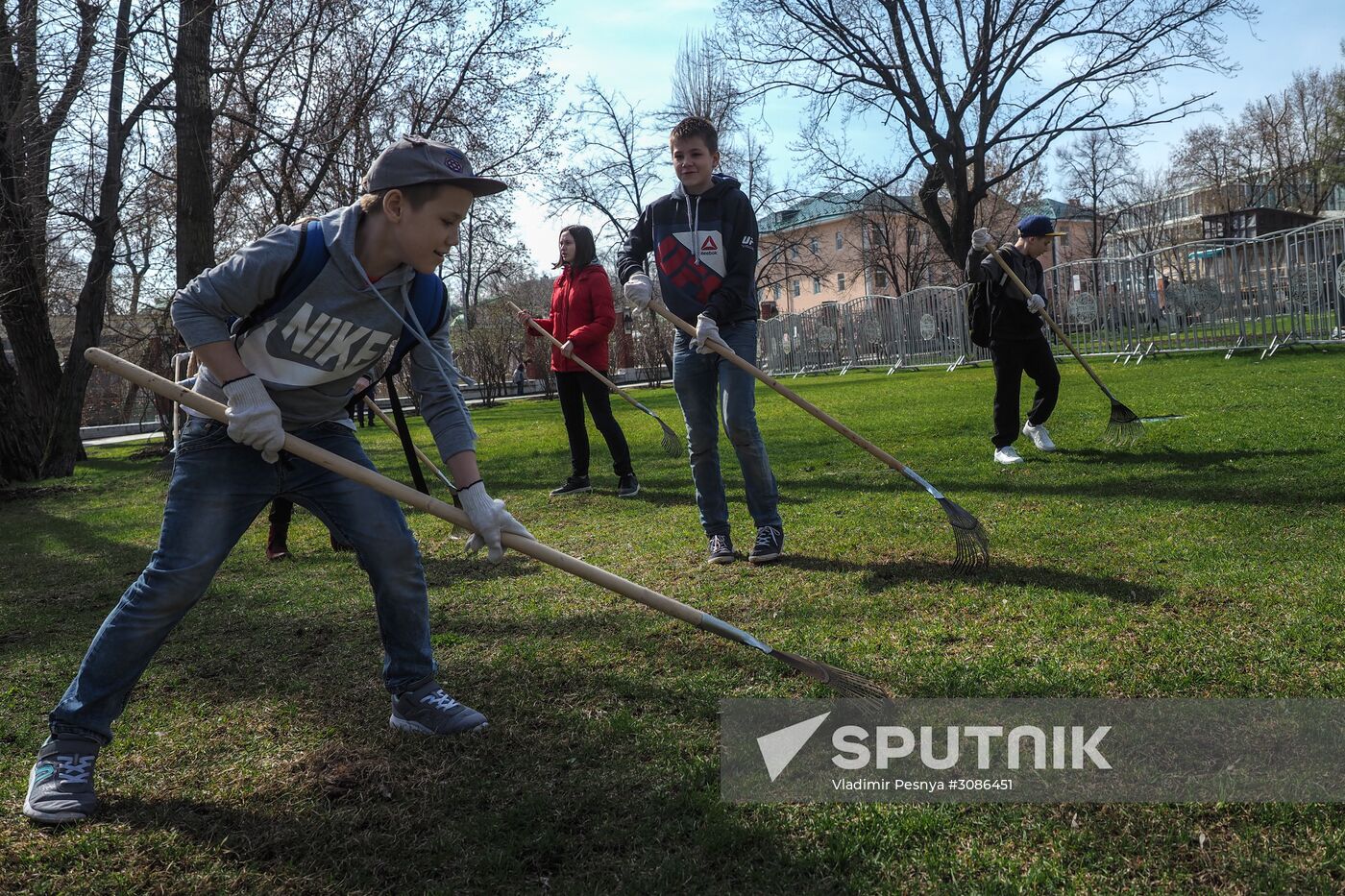 Russian nationwide volunteer clean-up day