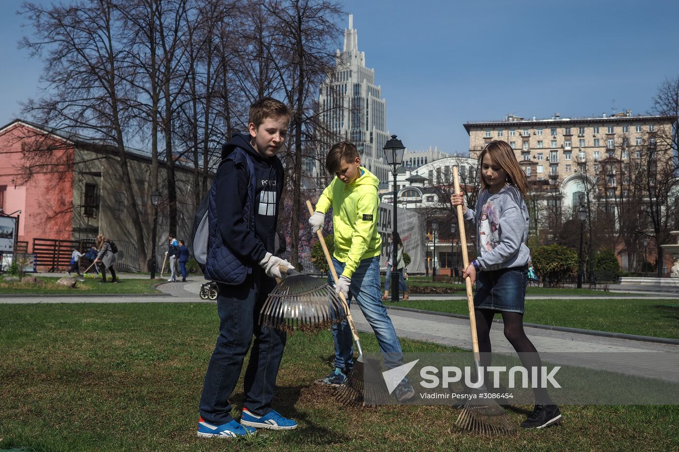 Russian nationwide volunteer clean-up day