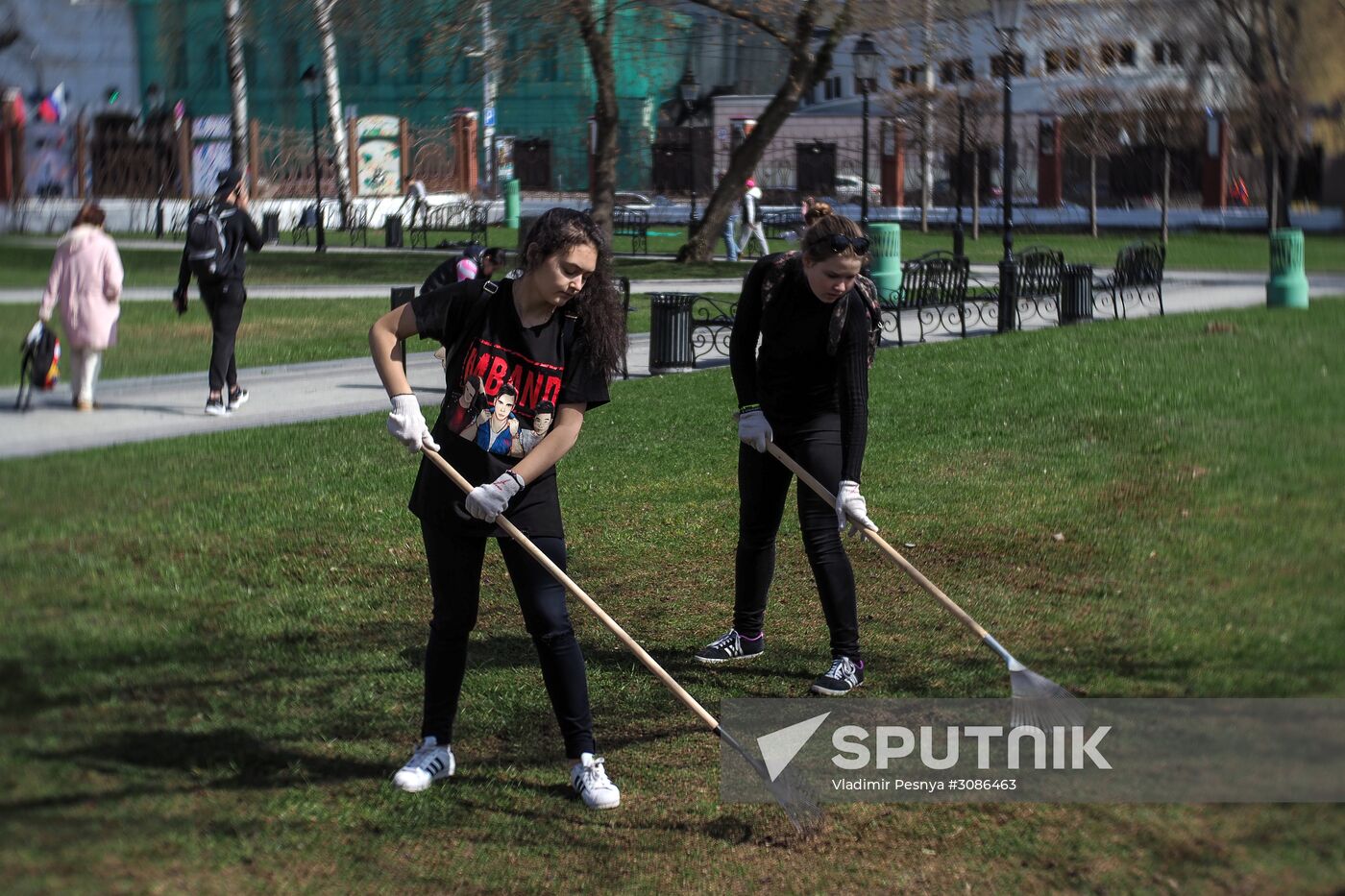 Russian nationwide volunteer clean-up day