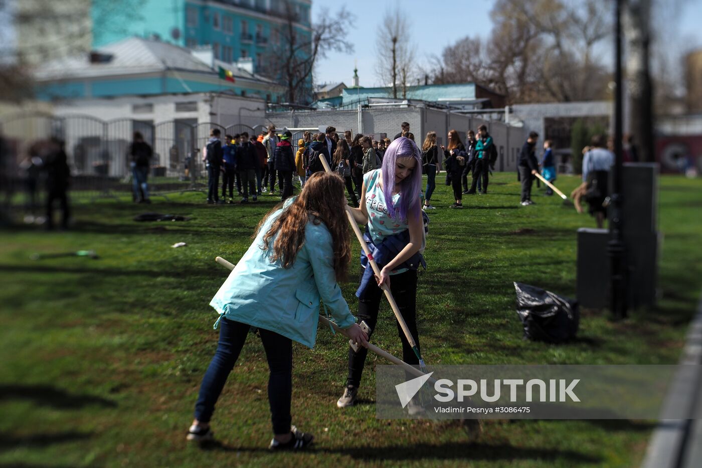 Russian nationwide volunteer clean-up day