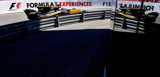 Auto racing. Formula 1 Russian Grand Prix. Free practice. Third session