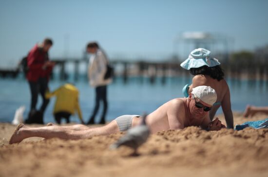 Tourist season opens in Crimea