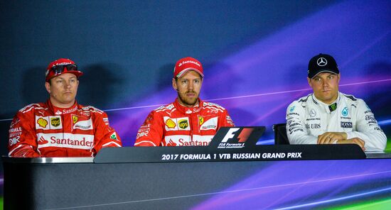 2017 Formula 1 VTB Russian Grand Prix. Qualifiying