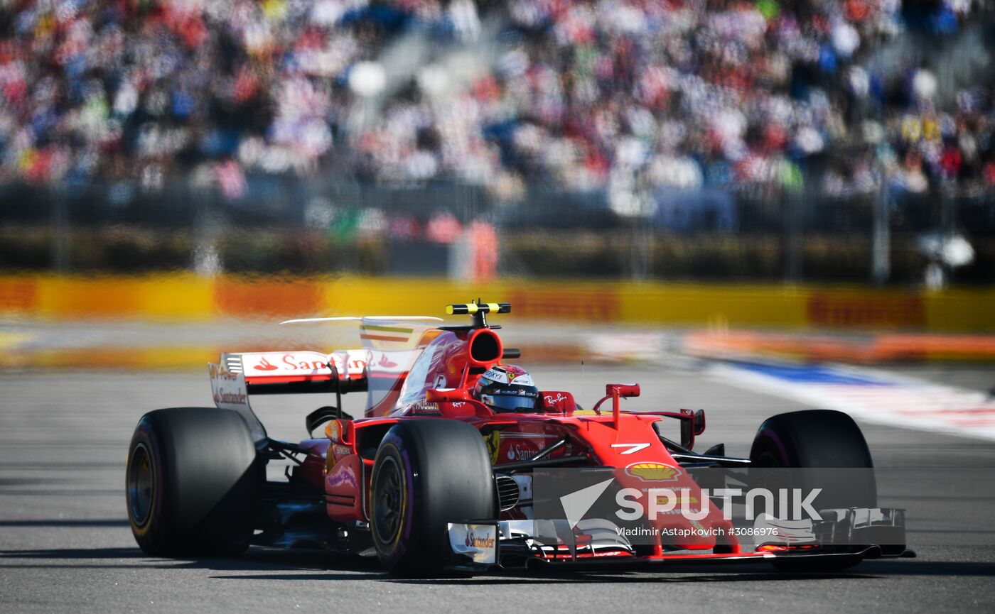 2017 Formula 1 VTB Russian Grand Prix. Qualifying