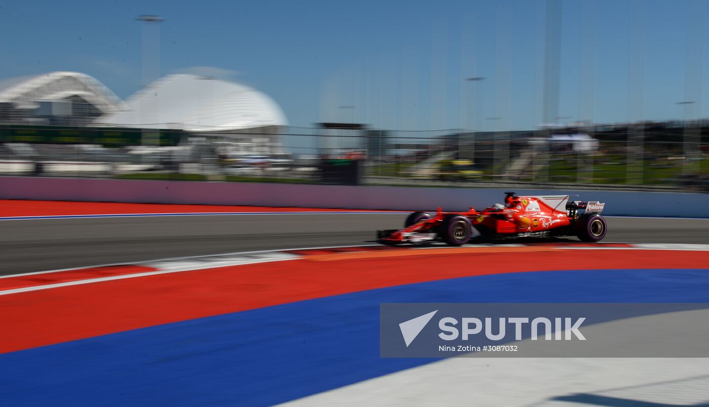 2017 Formula 1 VTB Russian Grand Prix. Qualifying
