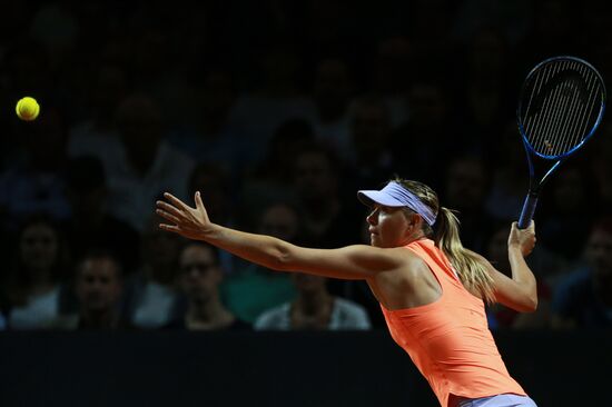 WTA Porsche Tennis Grand Prix 2017. Day Six