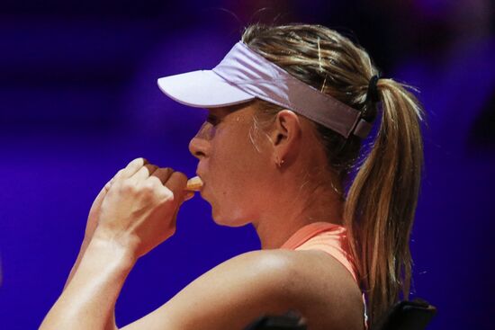 WTA Porsche Tennis Grand Prix 2017. Day Six