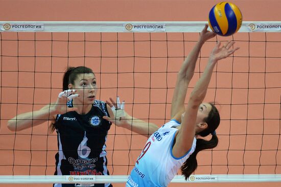 Russian women's volleyball championship. Dynamo Kazan vs. Dynamo Moscow