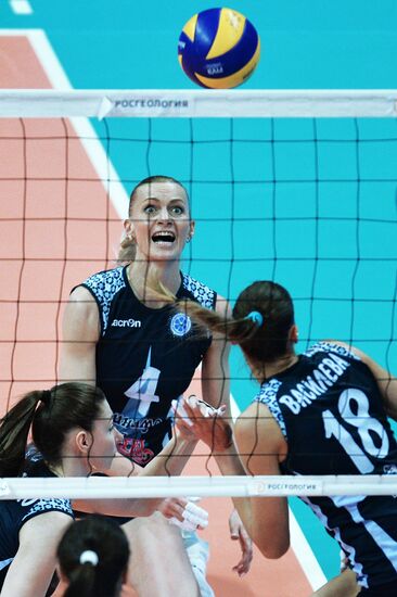 Russian women's volleyball championship. Dynamo Kazan vs. Dynamo Moscow