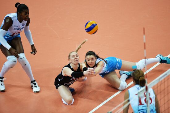 Russian women's volleyball championship. Dynamo Kazan vs. Dynamo Moscow