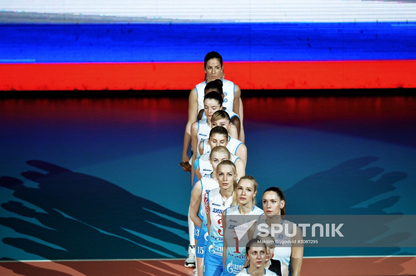 Russian women's volleyball championship. Dynamo Kazan vs. Dynamo Moscow