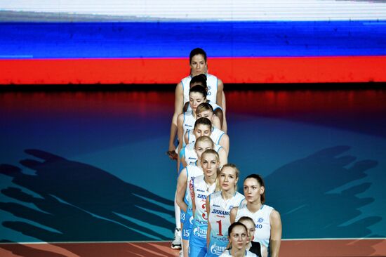 Russian women's volleyball championship. Dynamo Kazan vs. Dynamo Moscow