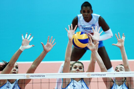 Russian women's volleyball championship. Dynamo Kazan vs. Dynamo Moscow